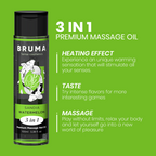 BRUMA - PREMIUM MASSAGE VARM OLIE VANDMELON 3 I 1 - 100 ML