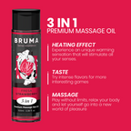 BRUMA - PREMIUM MASSAGE VARM OLIE JORDBÆR 3 I 1 - 100 ML