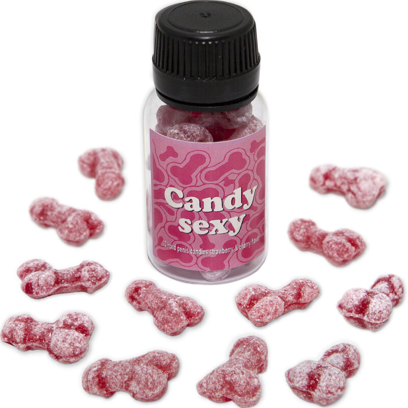 DIABLO PICANTE - SEXY GLAS MED 12 JORDBÆR-KIRSEBÆR GUMMIES