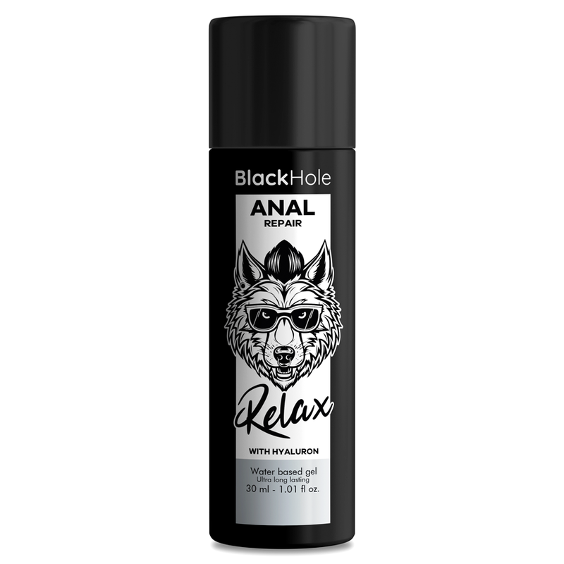 BLACK HOLE - ANAL REPARATION VANDBASERET AFSLAPNING MED HYALURON 30 ML