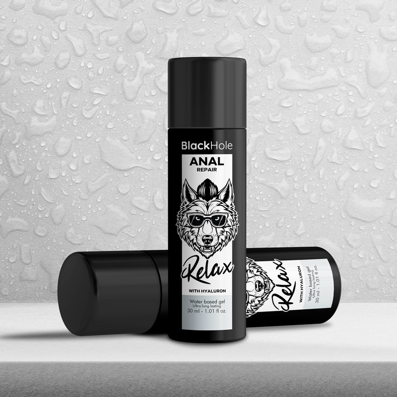 BLACK HOLE - ANAL REPARATION VANDBASERET AFSLAPNING MED HYALURON 30 ML