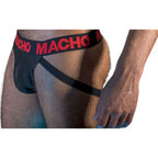 MACHO - MX26X2 JOCKET SORT/RØD M