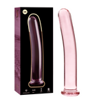 NEBULA-SERIEN FRA IBIZA - MODEL 8 DILDO BOROSILIKATGLAS PINK 14,5 CM -O- 2 CM