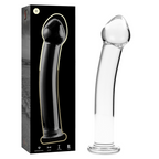 NEBULA-SERIEN FRA IBIZA - MODEL 11 DILDO BOROSILIKATGLAS KLAR 16 CM -O- 3 CM