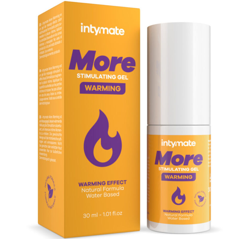 INTIMATELINE INTYMATE - VANDBASERET MASSAGEGEL MED MERE VARMEFFEKT TIL HENDE 30 ML