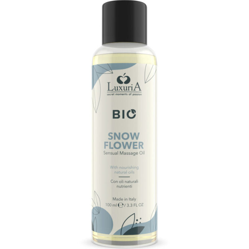 INTIMATELINE LUXURIA - BIO SNEBLOMST MASSAGEOLIE 100 ML