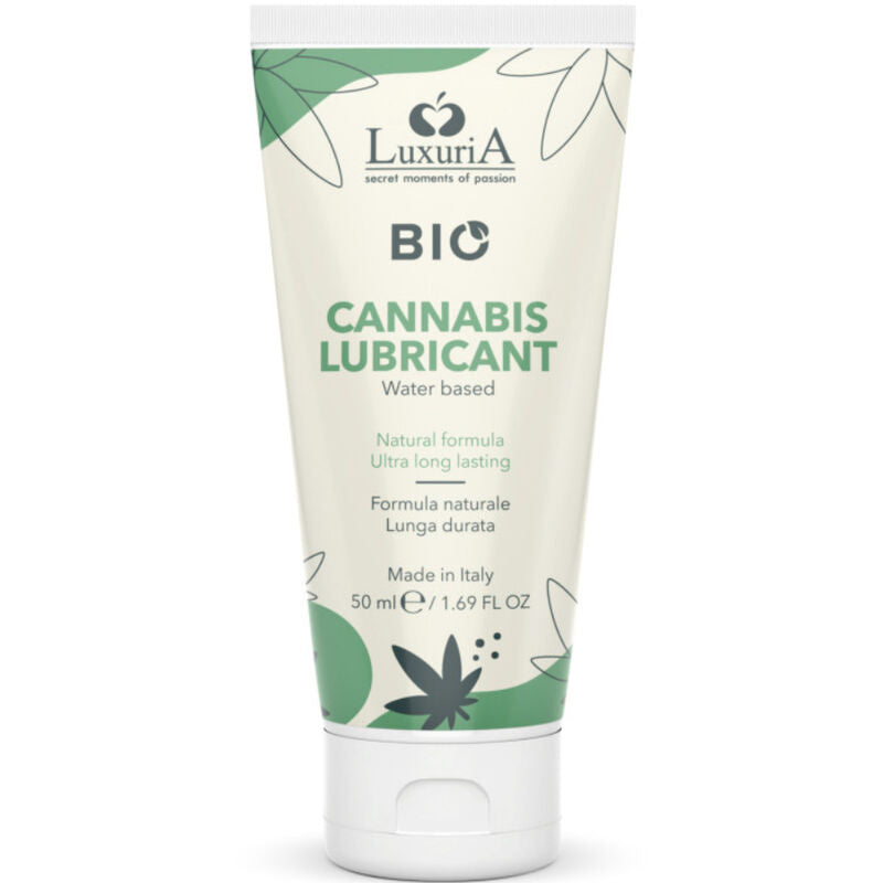 INTIMATELINE - LUXURIA BIO CANNABIS VANDBASERET GLIDEMIDDEL 50 ML
