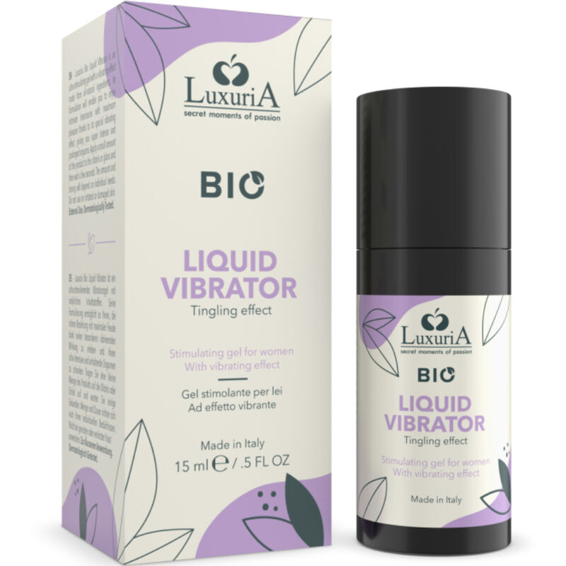 INTIMATELINE LUXURIA - BIO STIMULERINGSGEL TIL HENDES VIBRERINGSEFFEKT 15 ML