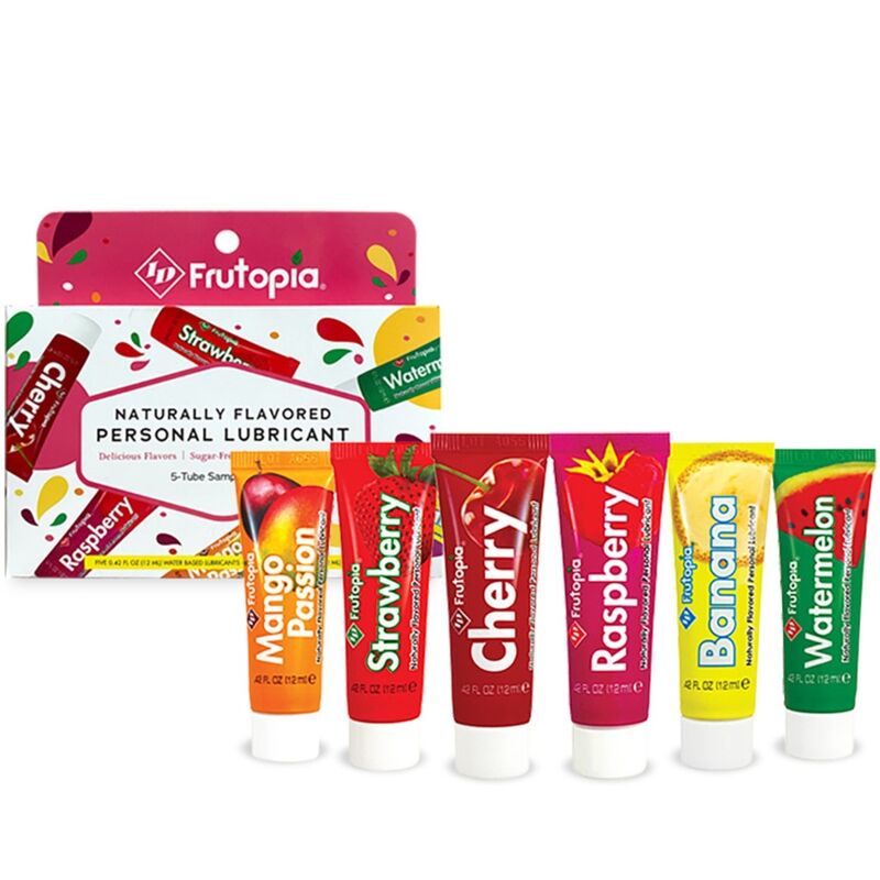 ID FRUTOPIA - ASSORTERET GLIDEMIDDEL 5-PAKNING 12 ML