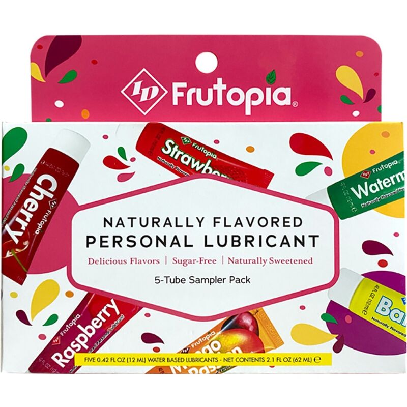 ID FRUTOPIA - ASSORTERET GLIDEMIDDEL 5-PAKNING 12 ML