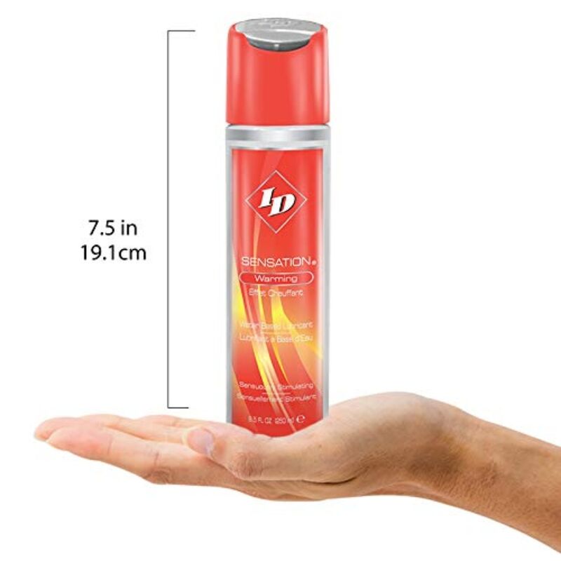 ID SENSATION - VANDBASERET GLIDEMIDDEL MED VARMEEFFEKT 250 ML