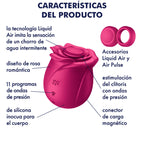 SATISFYER - AIR PULSE PRO 2 KLASSISK BLOMSTVIBRATOR