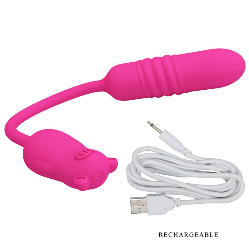 PRETTY LOVE - NOBIKUMA PINK SILIKONE VIBRERENDE KUGLET