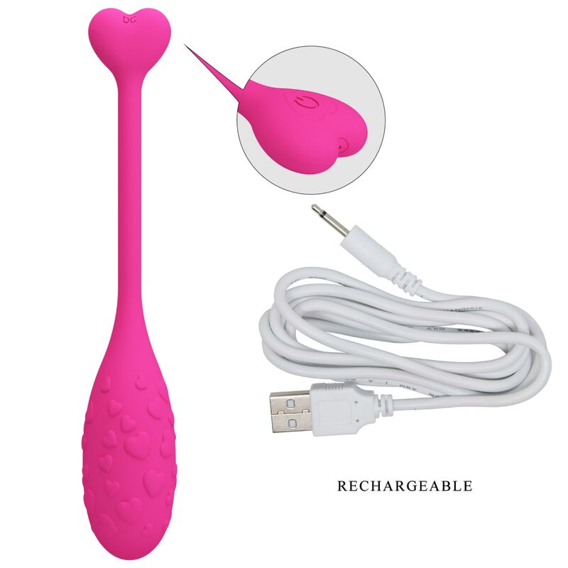 PRETTY LOVE - APP-STYRET PINK FISHER VIBRERENDE ÆG