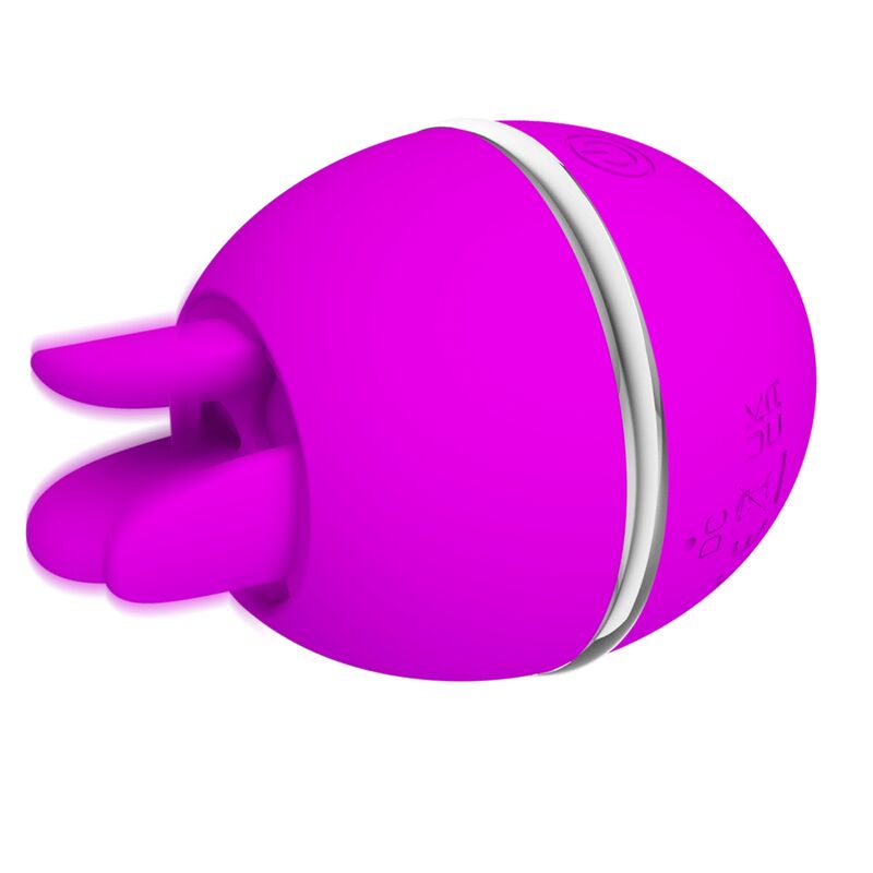 PRETTY LOVE - GEMINI BALL LILLA RUND SILIKONEVIBRATOR