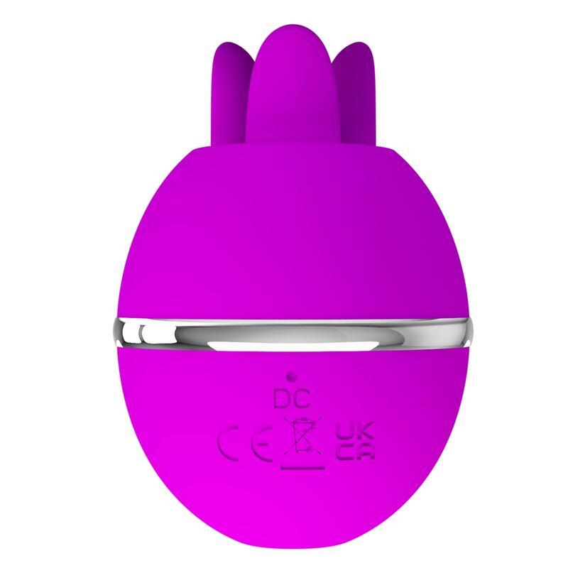 PRETTY LOVE - GEMINI BALL LILLA RUND SILIKONEVIBRATOR