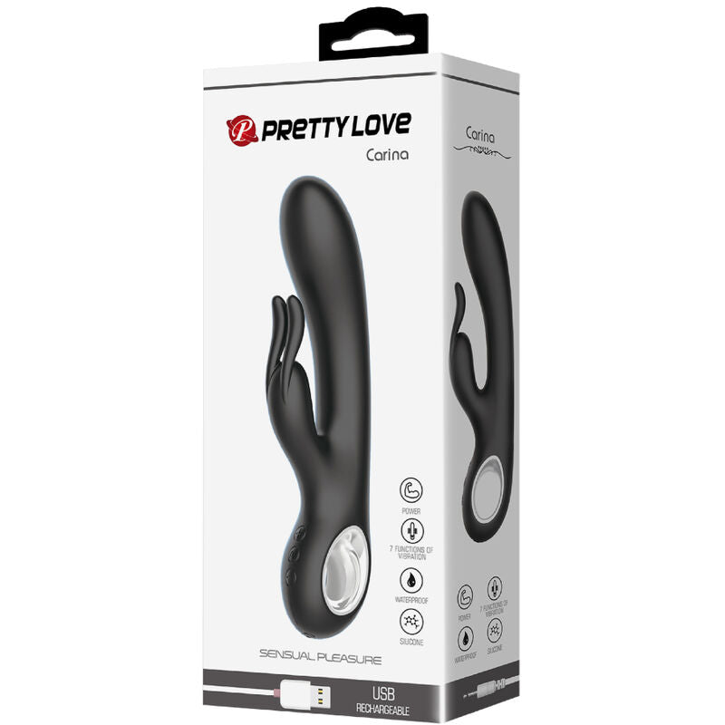 PRETTY LOVE - CARINA VIBRATOR KLITORIS OG G-PUNKT STIMULATOR