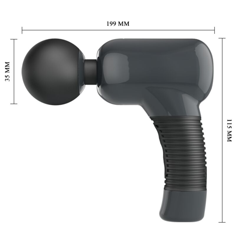 PRETTY LOVE - GENOPLADELIG MASSAGEAPPARAT 7 FUNKTIONER 5 HASTIGHEDER