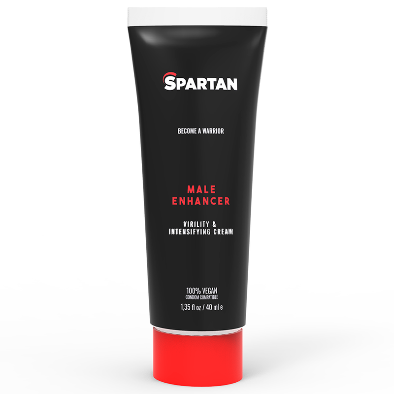 SPARTAN - PAR GEL MED VIRILITE OG FORSTÆRKENDE 100% VEGANSK CREME