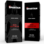SPARTAN - PAR GEL MED VIRILITE OG FORSTÆRKENDE 100% VEGANSK CREME