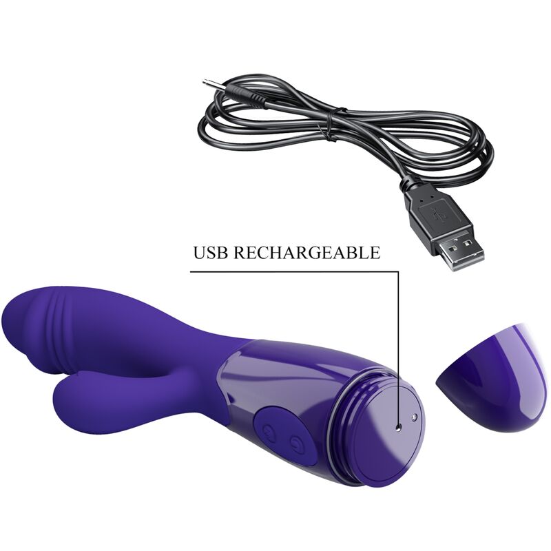PRETTY LOVE - SNAPPY YOUTH VIBRATOR & G-PUNKT STIMULATOR VIOLET