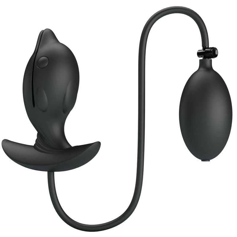 PRETTY LOVE - OPPUSTELIG OG GENOPLADELIG DELFIN ANALPLUG