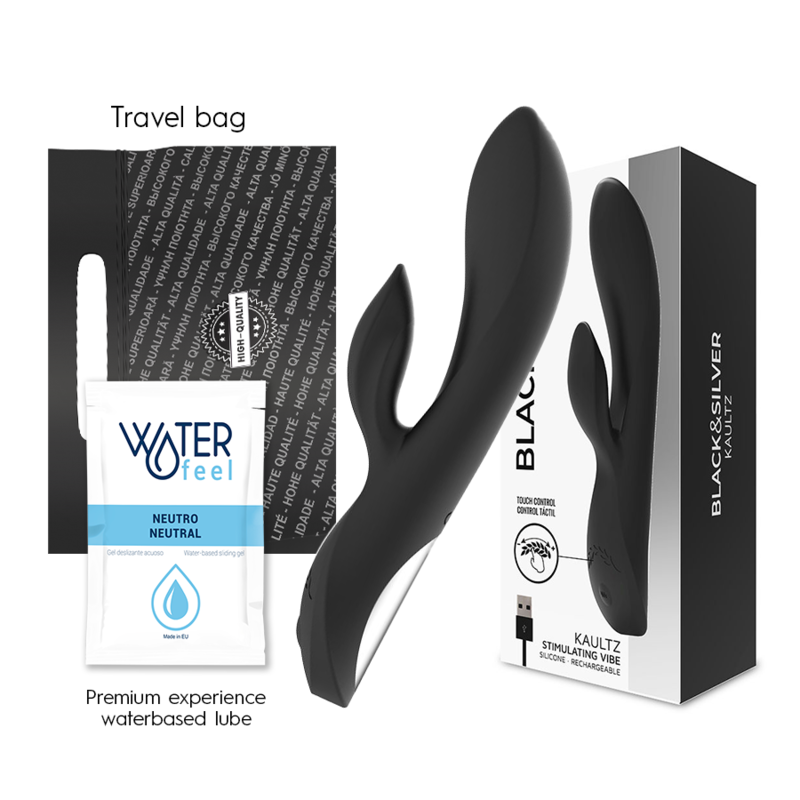SORT & SØLV - KAULTZ TOUCH CONTROL VIBRATOR