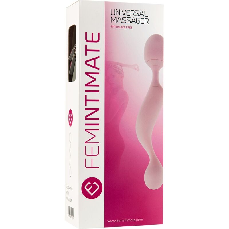 FEMINTIMATE - UNIVERSAL MASSAGEAPPARAT SILIKONEVIBRATOR PINK