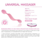 FEMINTIMATE - UNIVERSAL MASSAGEAPPARAT SILIKONEVIBRATOR PINK