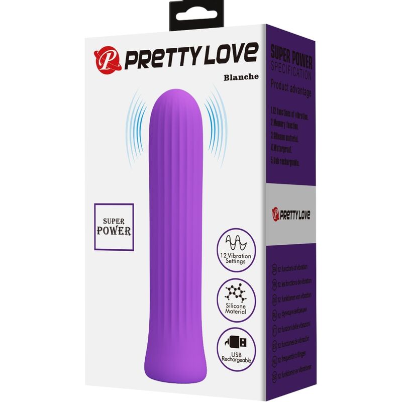 PRETTY LOVE - BLANCHE LILAC STIMULATORVIBRATOR