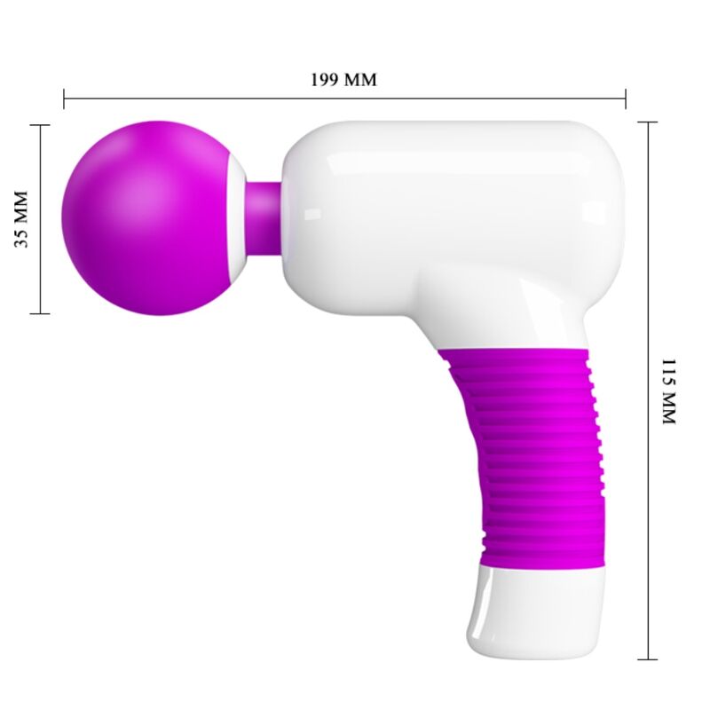 PRETTY LOVE - MAGIC GUM GENOPLADELIG MASSAGEAPPARAT