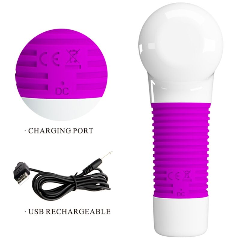 PRETTY LOVE - MAGIC GUM GENOPLADELIG MASSAGEAPPARAT