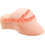 CRAZY BULL - VAGINA OG ANUS MED REALISTISK NET MED VIBRATION