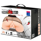 CRAZY BULL - VAGINA OG ANUS MED REALISTISK NET MED VIBRATION