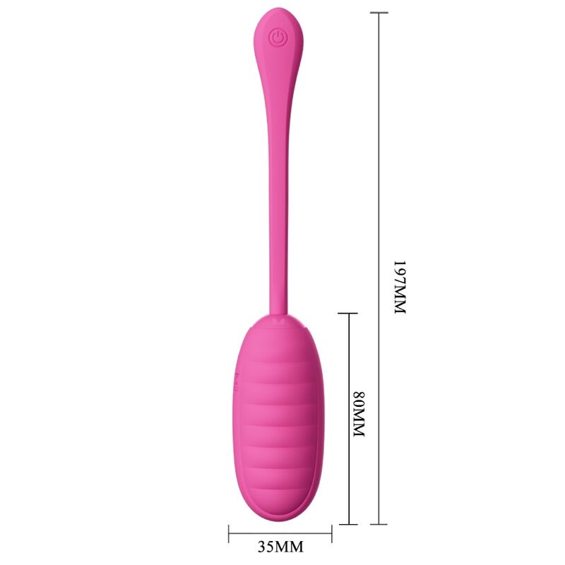 PRETTY LOVE - CATALINA PINK GENOPLADELIGT VIBRERENDE ÆG