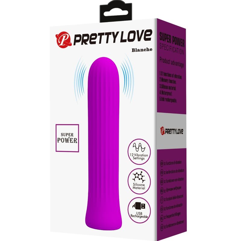 PRETTY LOVE - BLANCHE PINK STIMULATORVIBRATOR