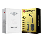 PRETTY LOVE - DOREEN LUXURY GENOPLADELIG VIBRERENDE ÆG SORT FJERNBETJENING