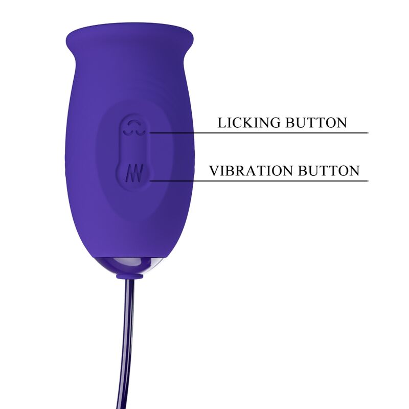 PRETTY LOVE - DAISY YOUTH VIOLET GENOPLADELIG VIBRATORSTIMULATOR