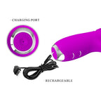 PRETTY LOVE - DOROTHY PURPLE GENOPLADELIG KANINVIBRATOR