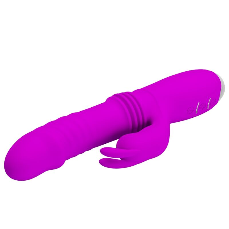 PRETTY LOVE - DOROTHY PURPLE GENOPLADELIG KANINVIBRATOR