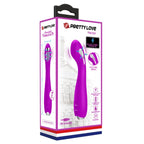 PRETTY LOVE - HECTOR GENOPLADELIG ELEKTROCHODVIBRATOR VANDTÆT LILLA