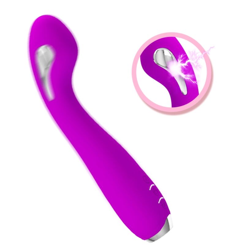 PRETTY LOVE - HECTOR GENOPLADELIG ELEKTROCHODVIBRATOR VANDTÆT LILLA