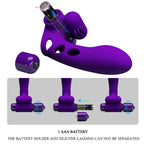 PRETTY LOVE - ORLANDO LILLA VIBRATOR FINGERCOVER