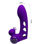 PRETTY LOVE - ORLANDO LILLA VIBRATOR FINGERCOVER