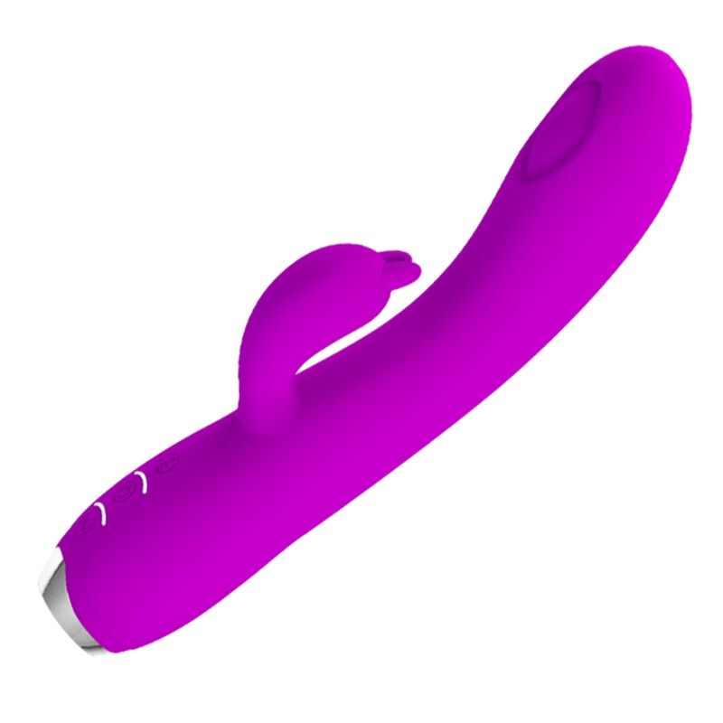 PRETTY LOVE - REGINA GENOPLADELIG VIBRATOR-SUGEGEL LILLA