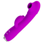 PRETTY LOVE - REGINA GENOPLADELIG VIBRATOR-SUGEGEL LILLA