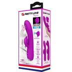 PRETTY LOVE - REGINA GENOPLADELIG VIBRATOR-SUGEGEL LILLA