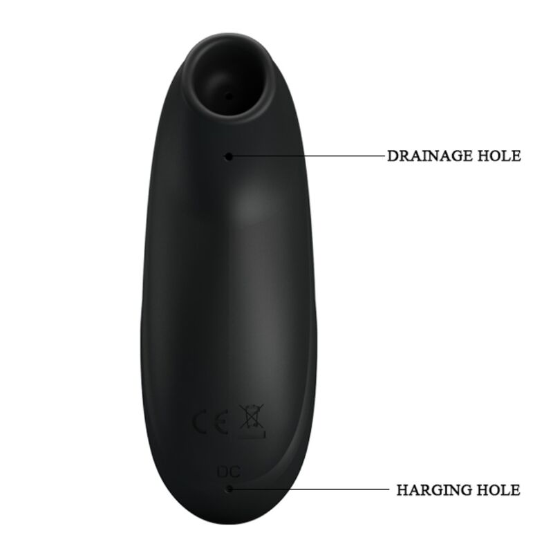 PRETTY LOVE - LUKSUS GENOPLADELIG SUGEMASSAGER SORT
