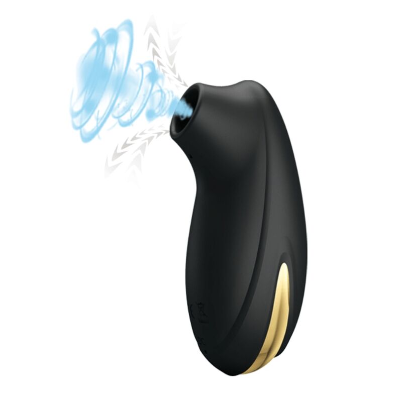 PRETTY LOVE - LUKSUS GENOPLADELIG SUGEMASSAGER SORT