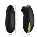 PRETTY LOVE - LUKSUS GENOPLADELIG SUGEMASSAGER SORT